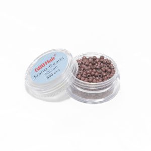Nano Bead with Silicon - Brown - 500pcs per box