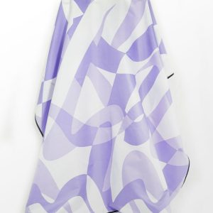 GBB Cutting Cape - Purple/White