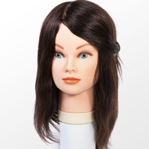 Mannequine head with 12'' Human hair