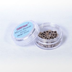 Metal Ring with Silicon - Dark Beige - 500pcs per box