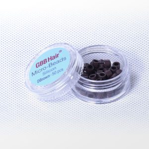 Metal Ring with Silicon - Dark Brown - 500pcs per box